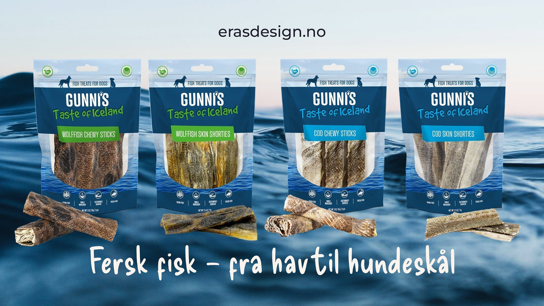 Vi elsker godbiter og tygg fra Gunni's