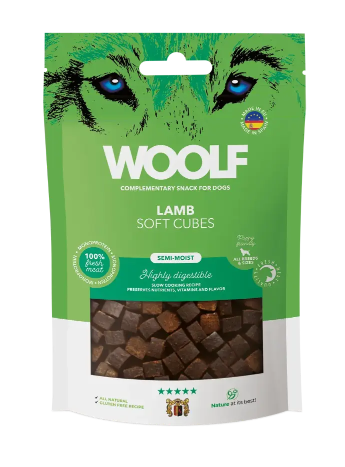 Woolf - soft cubes lam 100g