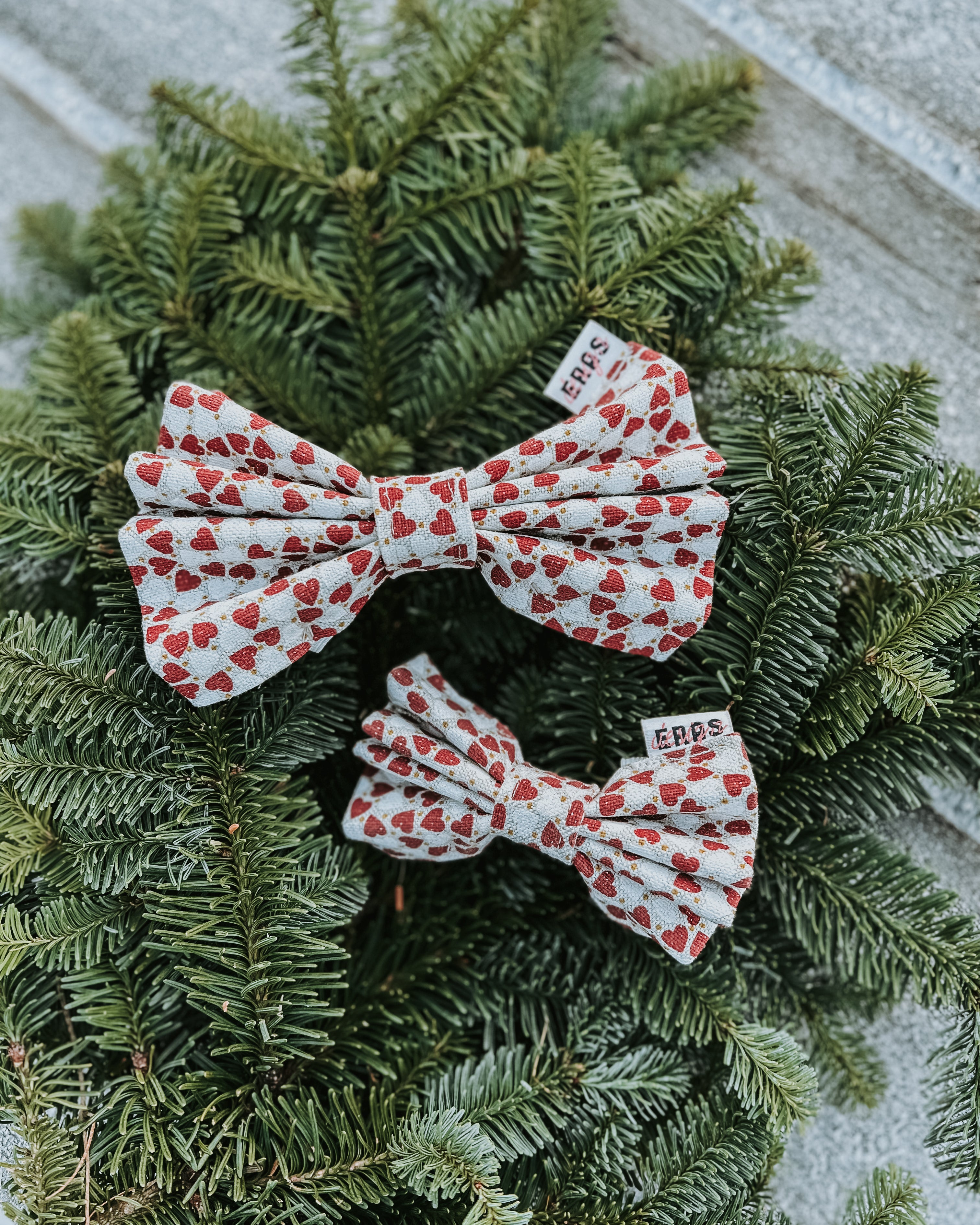 Sløyfer til hund pynt jul