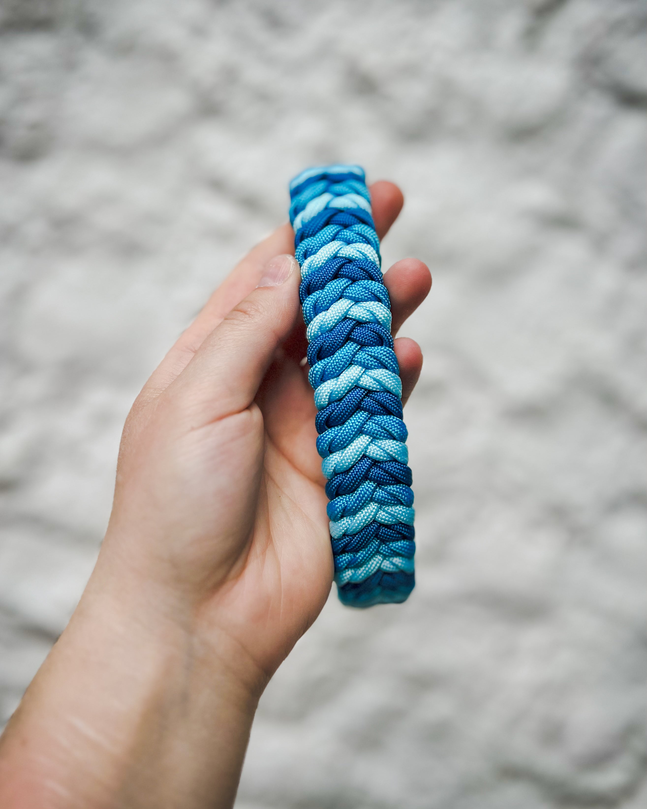 Paracordhalsbånd - bølger