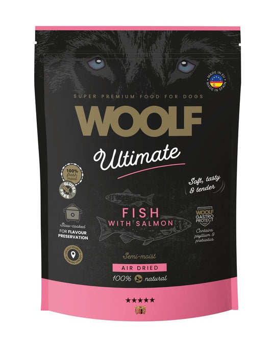 Woolf - ultimate dog food fish with salmon 1kg