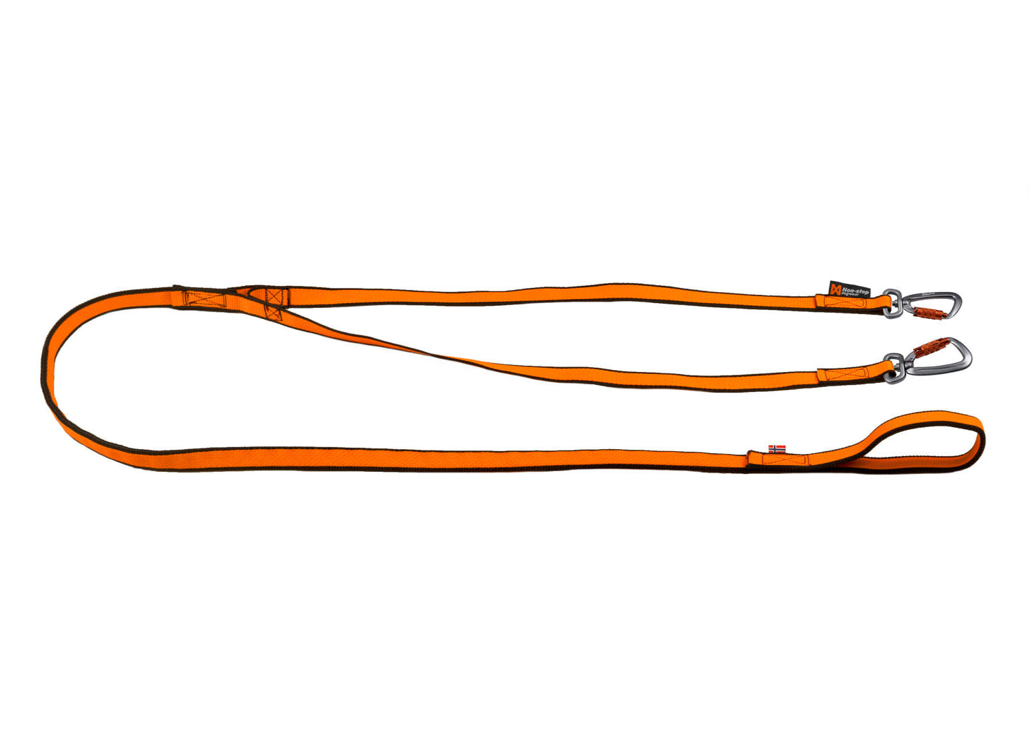 Non-stop dogwear - bungee leash double