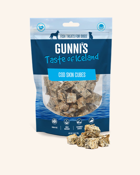 TORSKESKINN KUBER 80G