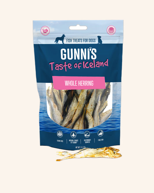 Hel tørket sild 85g