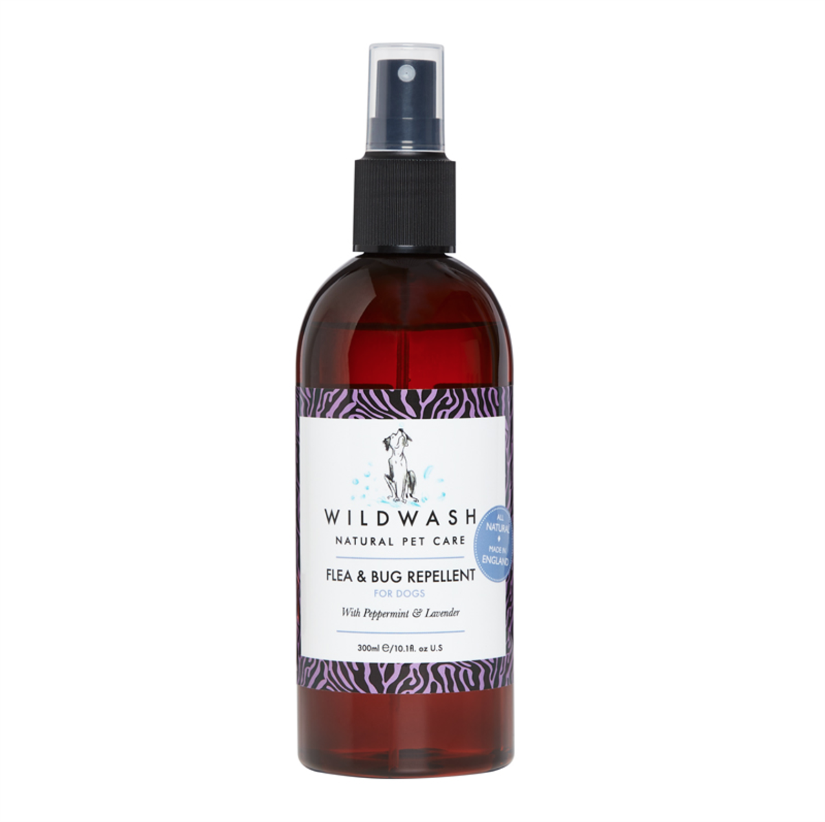 WILDWASH FLEA AND BUG SPRAY 300ML (MOT FLÅTT, MYGG, FLUER & LOPPER)