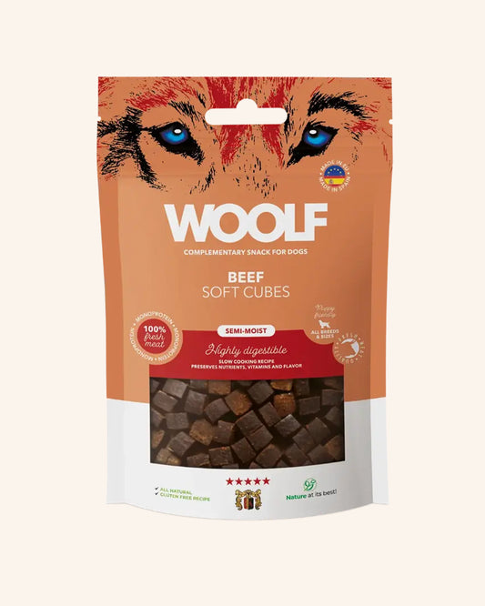 Woolf - soft cubes okse 100g