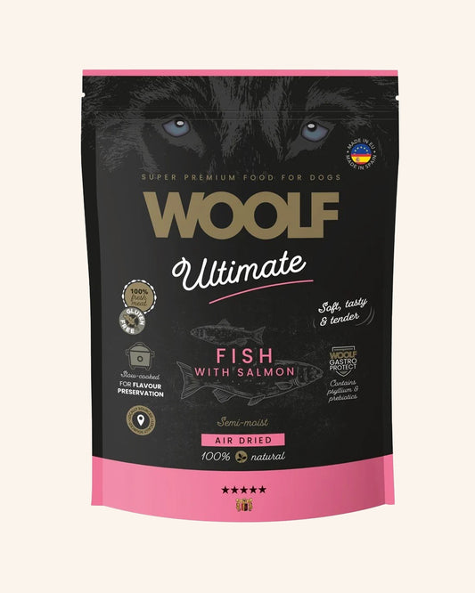 Woolf - ultimate dog food fish with salmon 1kg