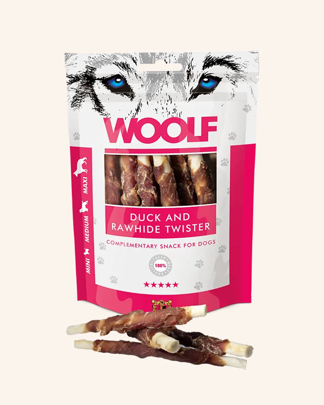 Woolf - and og råhud twister