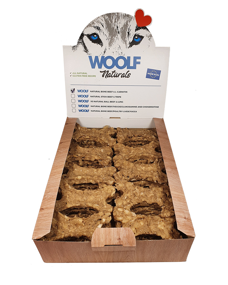 Woolf - oksehud med L-karnitin 24g