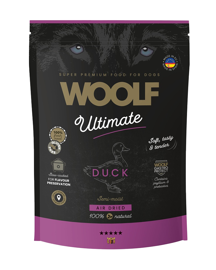Woolf - ultimate dog food duck 1 kg