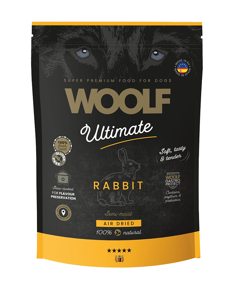 Woolf - ultimate dogfood rabbit 1kg