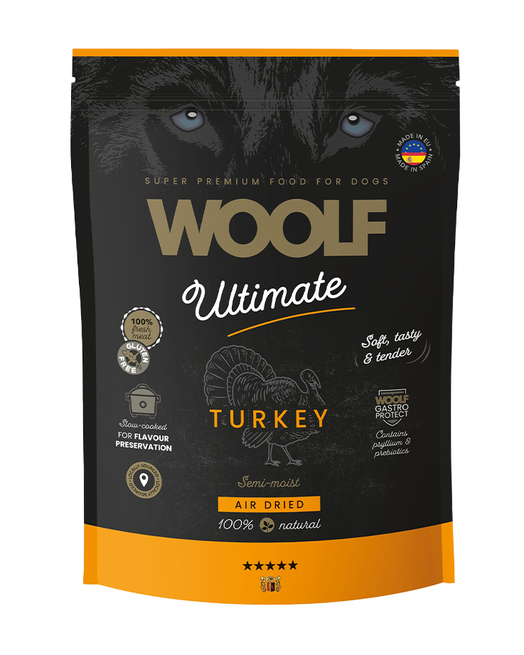 Woolf - ultimate dogfood turkey 1kg