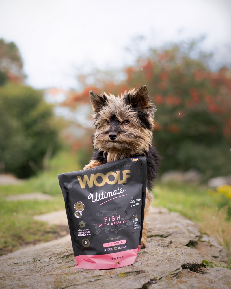 Woolf - ultimate dog food fish with salmon 1kg